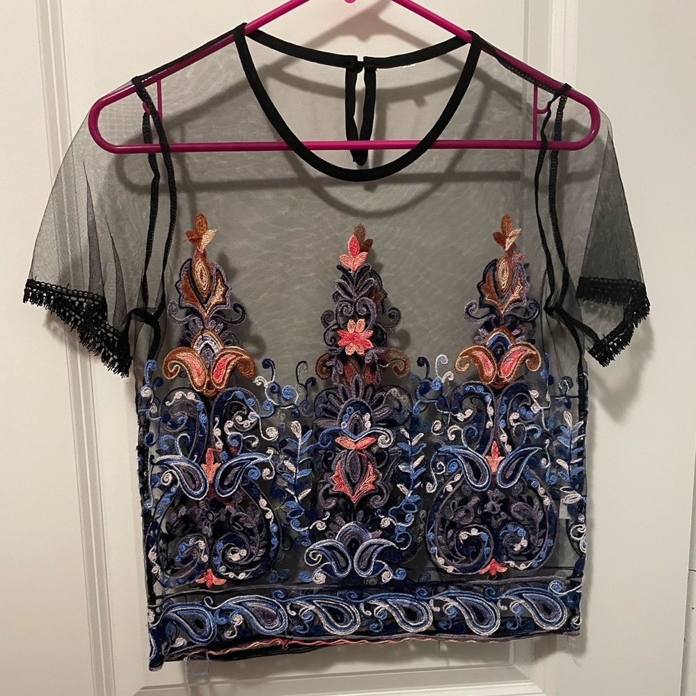 See through top